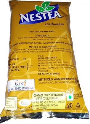 NESTLE NESEA-CARDAMOM Cardamom Instant Tea Pouch