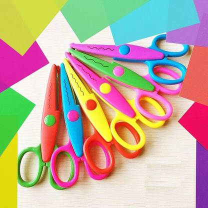 APB TRADERS Zig-Zag Scissors Toy Accessory
