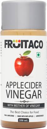 fruitaco Apple Cider Vinegar with Mother Vinegar, Raw, Unfiltered and Undiluted - 350 ml Vinegar