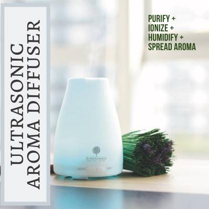 The Balance Mantra Ultrasonic Aroma Diffuser and Humidifier 2 In 1 Cool Mist Oil Diffuser, Aroma Oil Aromatherapy Essential Oil