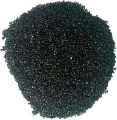 shobhana enterprises DECORATIVE BLACK COLOR SMALL STONES Polished Asymmetrical Sandstone Stone