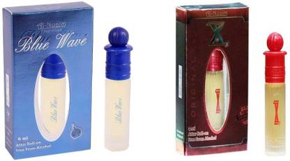 Al Nuaim ORIGINAL XX & Blue Wave Herbal Attar