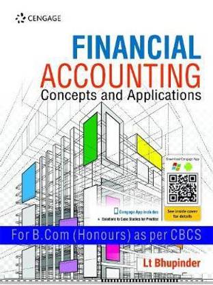 Financial Accounting Concepts and Applications for B.Com