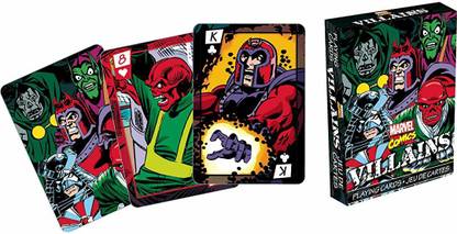 Aquarius Marvel Villains Playing Cards