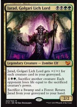 Magic The Gathering Jarad, Golgari Lich Lord