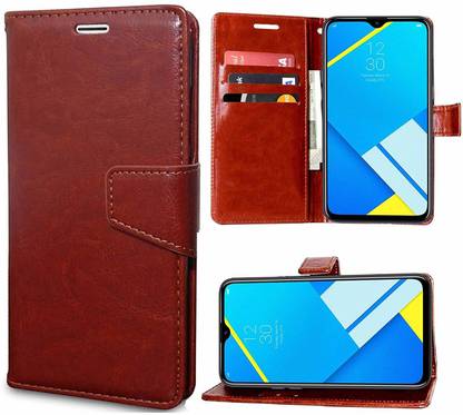 TINGTONG Flip Cover for RealMe C2