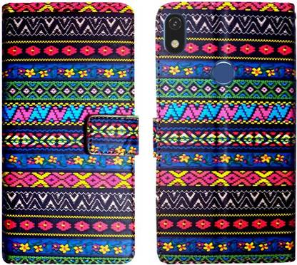 MYSHANZ Flip Cover for gionee f9, gionee f9 flip cover, gionee f9 Desginer Flip cover, gionee f9 mobile flip cover (Orange)