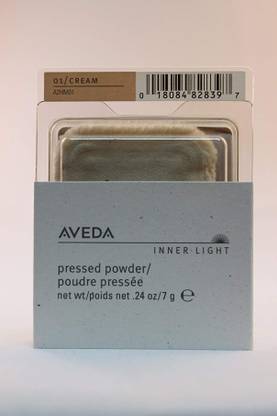 AVEDA Inner Light Pressed Powder, 01-Cream shade Compact
