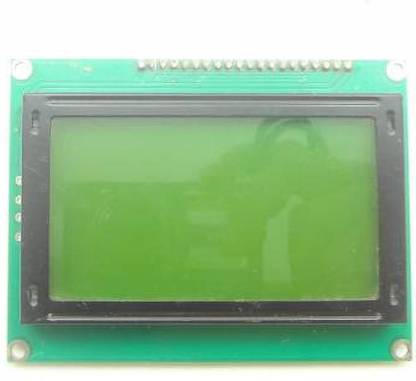 Super Debug Lcd 128X64 Yellow Backlight Alphanumeric Display for 8051,Pi,Pic,Arm All Microcontroller (Green) Display Lights Electronic Hobby Kit