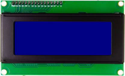 Super Debug Lcd 20X4 Blue Backlight Alphanumeric Display for 8051Pi,Pic,Arm All Microcontroller (Blue) Display Lights Electronic Hobby Kit