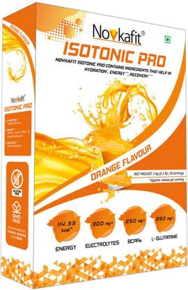 Novkafit Isotonic Pro Instant Energy Drink (Hydration, Energy & Recovery Support) Energy Drink