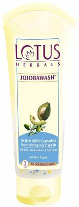LOTUS Jojoba Active Milli Capsules Nourishing  Face Wash