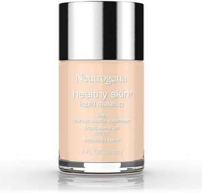 NEUTROGENA Healthy Skin Liquid Makeup Foundation, Broad Spectrum Spf 20, 30 Buff, 1 Oz. Foundation