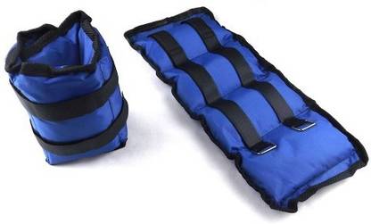 S.D SPORTS BEST QUALITY ANKLE WEIGHT FOR WRIST & LEGS PAIR OF 3KG Blue, Black Ankle Weight, Wrist Weight, Ankle & Wrist Weight