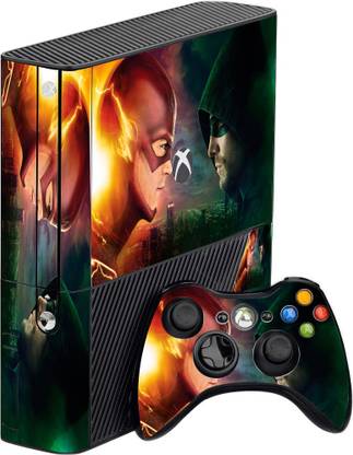GADGETSWRAP GMCC28618 - Printed Amazing The Flash And Green Arrow Skin  Gaming Accessory Kit