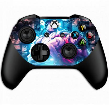 GADGETSWRAP GMCC33972 - Printed Guile Street.Fighter Skin For Controller  Gaming Accessory Kit