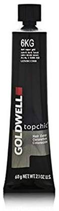 GOLDWELL Topchic Hair Color Coloration (Tube) 6Kg Dark Copper Gold By , Gold