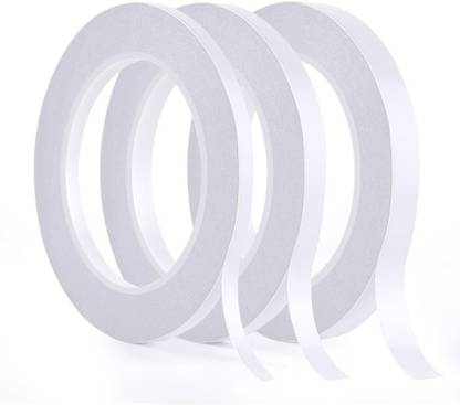 DIY Crafts 3 Rolls Double Sided Tape Set Strong Sticky Tape for Office 30 m Double-sided Tape