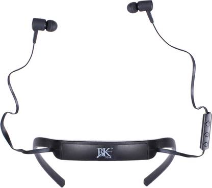 BK Star Wireless Bluetooth In-Ear Neckband Sweatproof flexible Earbuds Bluetooth