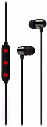 Syska H15Wireless (Black+Red) Bluetooth