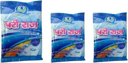 Pari Raj Washing Powder 200G x 2Pcs + 1KG (Pack of 3) Detergent Powder