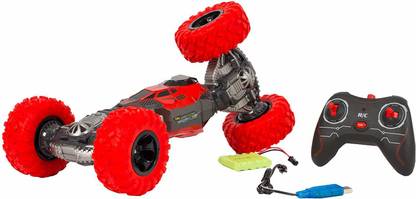 IMSZZ TRADING 2.4GHz STUNT MOKA FOUR WHEEL DRIVE 1-16 SCALE REMOTE CONTROL CAR MULTICOLOR