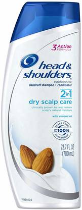 HEAD & SHOULDERS Dry Scalp Care With Almond Oil 2 In 1 Dandruff Shampoo + Conditioner 23.7 Fl Oz