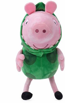 Peppa Pig George Pig in Dinosaur Costume Plush 30 cm  - 30 cm