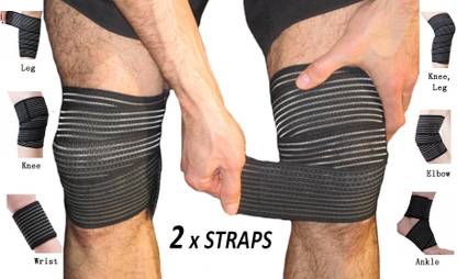 TIMA Elastic Knee Compression Bandage Wraps Knee Support