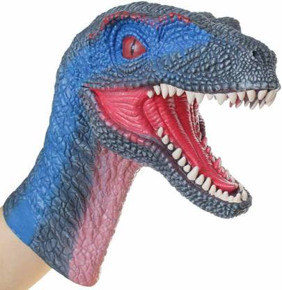 Webby Dinosaur Head Role Play Hand Puppet Hand Puppets