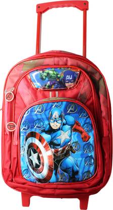 Neeba Red-Avenger-Troll-Bag Trolley