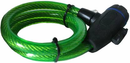 Inway green cabil lock with 2 keys Cycle Lock