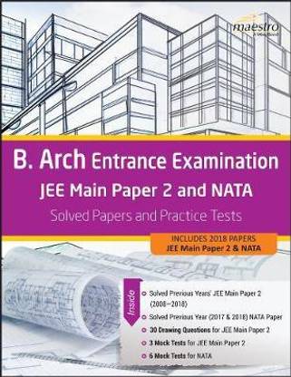 Wiley's B. Arch Entrance Examination Jee Main Paper 2 and Nata