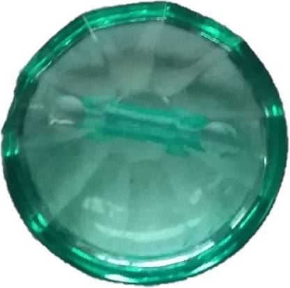 Aapal Collection Green color Transparent Shank Button (pack of 10 pcs) Plastic Buttons