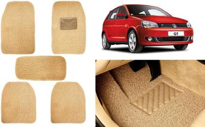 Auto Kite Plastic, PVC, Vinyl Standard Mat For  Volkswagen Polo GT