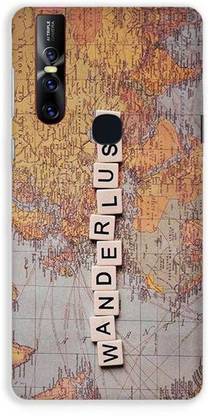 Trends Youth Back Cover for Wanderlust Designer Printed Mobile Cover for Vivo V15