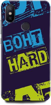 GRAFIQE Back Cover for Mi Redmi 6 Pro/ Boht Hard, Emeway bentai, Attitude, Qoutes, Trand