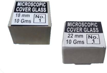 CRAFTWAFT COVERSLIP SQUARE 10GMS PACK OF 2 BOX Blank Cover Slip