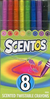 Scentos 22553 Scented Twistable Crayons (Pack of 8)