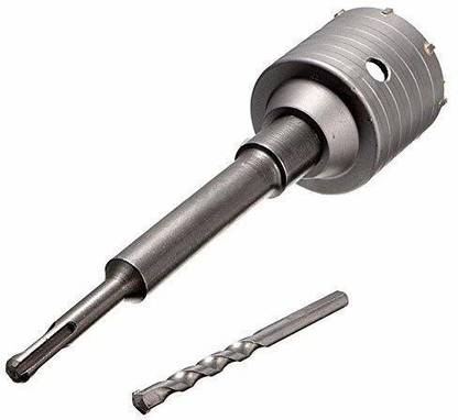 Tools Centre 150mm Concrete Wall Drill Bit Hole Saw Cutter +200mm Connecting Rod With Wrench For Brick Cement Stone