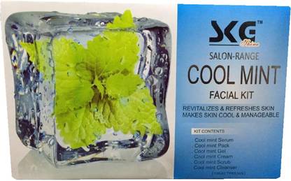 SKG Shine Salon-Range Cool Mint Facial Kit (PACK OF 1)