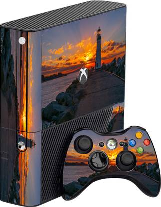 GADGETSWRAP GMCC32165 - Printed Walton Lighthouse Skin For 360 Console & Controller  Gaming Accessory Kit