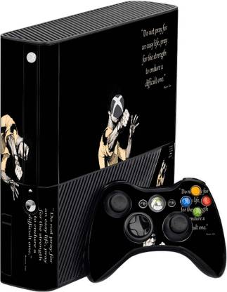 GADGETSWRAP GMCC29213 - Printed Bruce Lee Quote DO NOT PRAY Skin For 360 Console & Controller  Gaming Accessory Kit