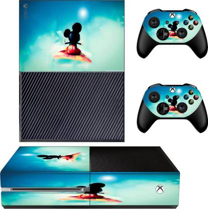 GADGETSWRAP GMCC38382 - Printed mickey mouse 2 Skin For One Controller & Console  Gaming Accessory Kit