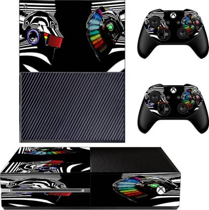 GADGETSWRAP GMCC37352 - Printed Electro Graffiti Skin For One Controller & Console  Gaming Accessory Kit