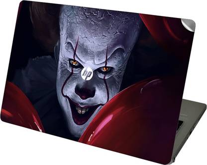GADGETSWRAP GWAC-15897 Printed IT Clown Top Only Vinyl Laptop Skin Compatible for 14 inch