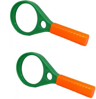 Protos India.Net 2Pcs 65 mm Hand Held Magnifier Lens 3X 3x Page Magnifier