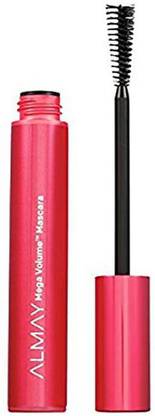 Almay One Coat Mega Volume Mascara, Blackest Black, 2.8 Ounce 10 ml