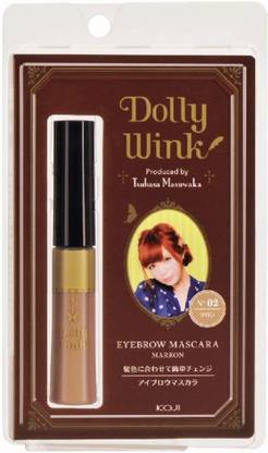 Dolly Wink Koji Eyebrow Mascara, 02 Chesnut 6 ml