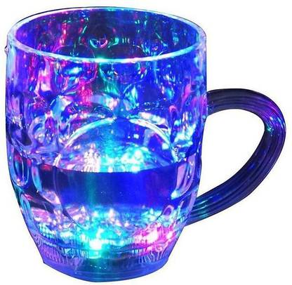 kk2 Colour changing MUG Inductive Rainbow Colour Cup Plastic Coffee Mug